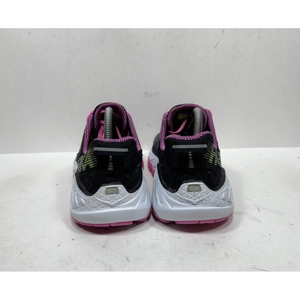 Hoka One One Clayton 2 1014777 BFGG Women's Size 10 Sneaker Black Pink Shoes - Picture 4 of 9